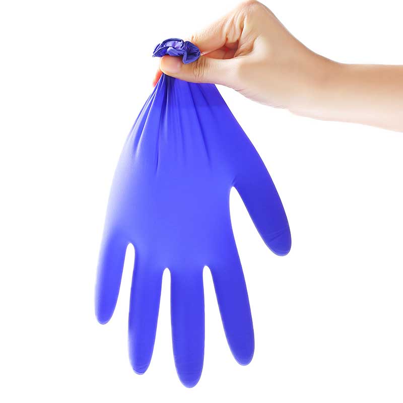 Gatamo Disposable medical powder free Blue Nitrile Gloves Nitrile