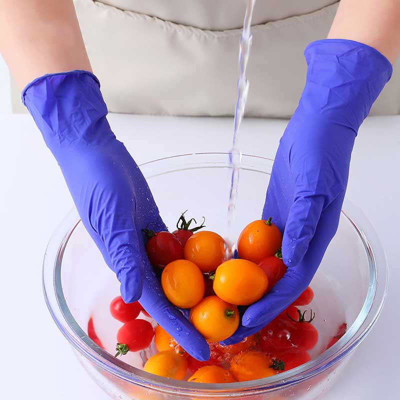 Gatamo Disposable medical powder free Blue Nitrile Gloves Nitrile