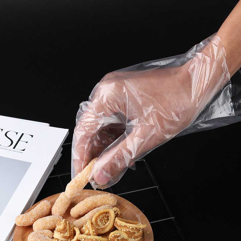 Gatamo Disposable food grade HDPE PE Plastic Gloves PE gloves gatamo